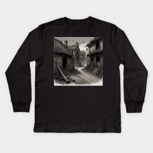 Resident evil 4 inspired art Kids Long Sleeve T-Shirt